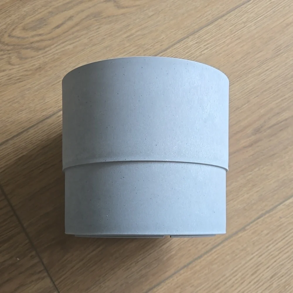IKEA NYPON Gray Plant Pot